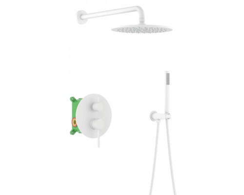 Timo SX-2369/16SM Saona Набор для комплектации душа Ø250/-- мм, 1/1 режим, белый матовый SX-2369/16SM