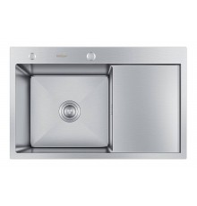 Мойка для кухни HOFFGER 7850L SATIN (Чаша слева)