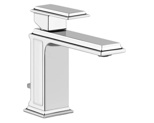 Gessi Eleganza Смеситель для раковины на 1 отверстие с донным клапаном, цвет: хром. 46001#031