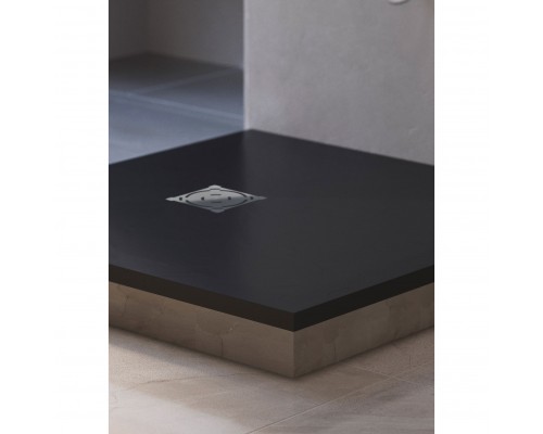 Душевой поддон квадратный RGW ST-G Графит  800x800