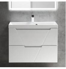 Тумба с раковиной BelBagno Vittoria 70 подвесная, bianco opaco