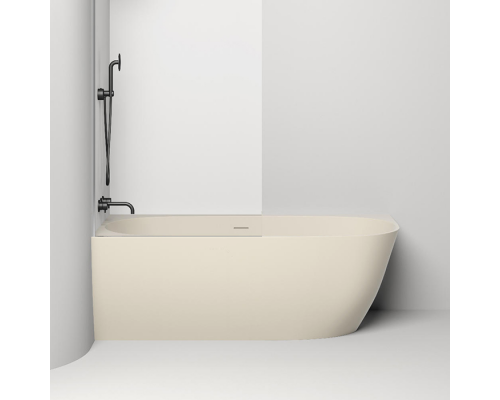Salini Sofia Corner Left Ванна угловая 170х85х59см, Sx, с донным клапаном, UpDown, сифон, слив-пер, материал: S-Sense, цвет: RAL1015. 102525MRF RAL1015
