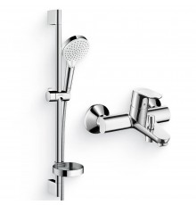 Душевой комплект Смеситель Hansgrohe Focus E2 31940000 + Гарнитур Crometta Vario 650 26553400 с мыльницей