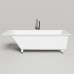 Salini Cascata Встраиваемая ванна 170x70x55.2см., ножки, сифон, мат-л: S-Stone, цвет: белый матовый. 23101H,  104423M
