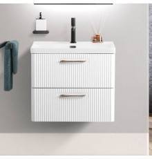Тумба под раковину BelBagno Due 50 подвесная, bianco lucido