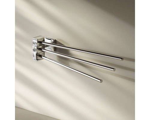 A9032700 Тройная вешалка-вертушка для полотенец, 40 см