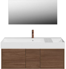 Мебель для ванной комнаты Kerama Marazzi Grande 120 структурированный орех