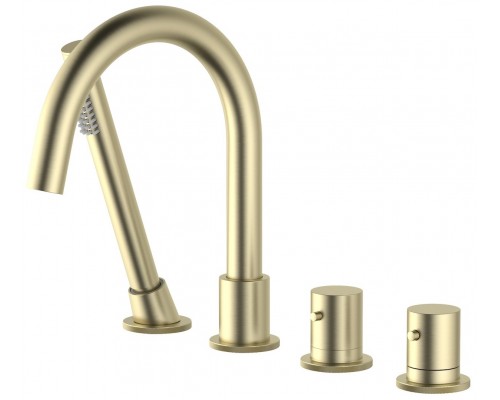 Timo 2330/17Y Saona Термостат на борт ванны, на 4 отв., золото матовое 2330/17Y