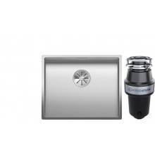 Комплект Мойка Blanco Claron 500-U матовая + Измельчитель KUCHENSTERN Muhle