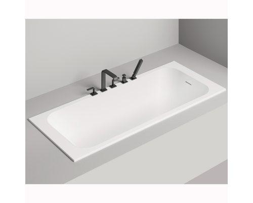 Salini Orlanda KIT Встраиваемая ванна 170х80х60cм, UpDown, сифон, щелевой слив-перелив, S-Stone, цвет: белый матовый. 102126M Salini Orlanda KIT Встраиваемая ванна 170х80х60cм, UpDown, сифон, щелевой слив-перелив, S-Stone, цвет: белый матовый. 102126M