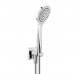 Gessi Emporio shower Душевой гарнитур, состоящий из вывода воды, держателя, шланга 1,5м и лейки, цвет: хром. 47323#031