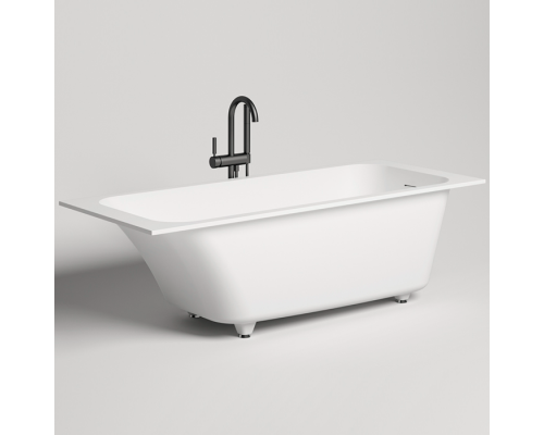 Salini Orlanda KIT Встраиваемая ванна 170х80х60cм, UpDown, сифон, щелевой слив-перелив, S-Stone, цвет: белый матовый. 102126M Salini Orlanda KIT Встраиваемая ванна 170х80х60cм, UpDown, сифон, щелевой слив-перелив, S-Stone, цвет: белый матовый. 102126M
