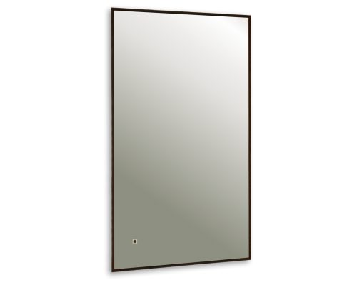 AQM9102B 600х1000 Зеркало с подсветкой и подогревом универсальный монтаж AQM9102B