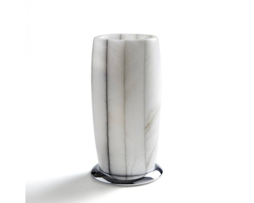 3SC Rigato Стакан настольный d8хh15 см, цвет: никель. AL03NL