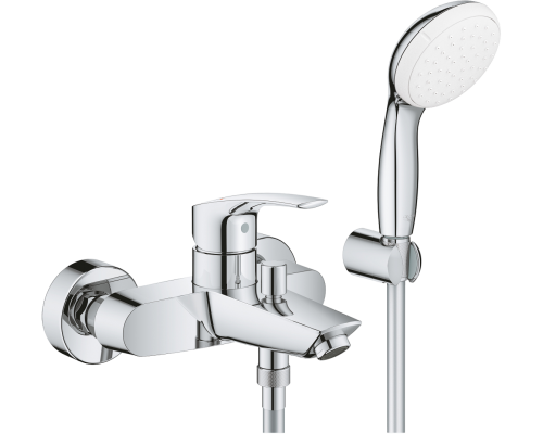 Смеситель для ванны с душем Grohe Eurosmart 33302003 Смеситель для ванны с душем Grohe Eurosmart 33302003