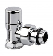 Запорный клапан SR Rubinetterie угловой серияOvus1/2 цвет хром 0453-1500C000