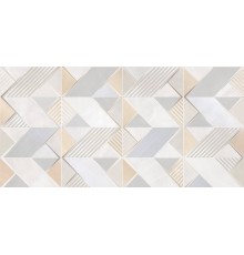 Декор Alma Ceramica Rivoli DWU09RVL014 глянцевый 24,4х50 бежевый