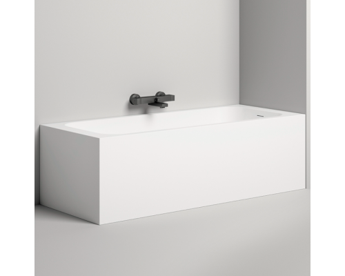 Salini Orlanda KIT Встраиваемая ванна 170х80х60cм, UpDown, сифон, щелевой слив-перелив, S-Stone, цвет: белый матовый. 102126M Salini Orlanda KIT Встраиваемая ванна 170х80х60cм, UpDown, сифон, щелевой слив-перелив, S-Stone, цвет: белый матовый. 102126M