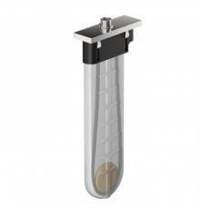 Hansgrohe sBox Внешняя часть с прямоугольной розеткой, монтаж на край ванны, хром. 28010000