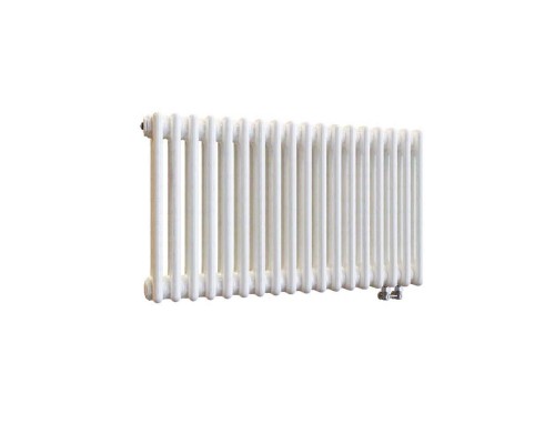 Трубчатый радиатор Arbonia 3037V, 18 секций, нижнее подключение(с вентилем), без накладок 3037V/18 RAL 9016