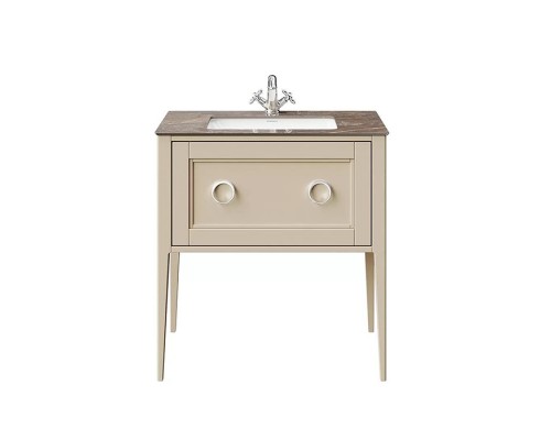 Kerama Marazzi Plaza Classic Тумба напольная 80см, 1 ящик, цвет: капучино матовый. PL.CN.80.1\CAP.M