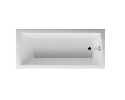 Duravit Daro  Ванна 170х75х46см, акриловая, прямоугольная встраиваемая ,с наклоном для спины , цвет: белый. 790285000001000,  700027000000000
