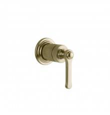 Gessi Venti20 Смеситель для душа, встраиваемый, цвет: Brushed Brass PVD. 65109#727