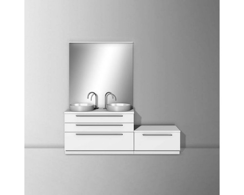 Burgbad Crono Раковина 45 см, без отв., накладная, круглая, цвет: белый. MBA0031 C0001*0