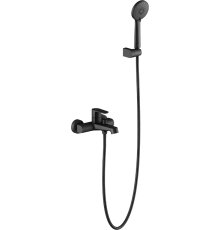 Смеситель для ванны с душем AQUATEK Оберон AQ1249MB матовый черный