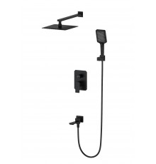 Душевой комплект Wonzon   Woghand WW-88939011-MB, С ВНУТРЕННЕЙ ЧАСТЬЮ, матовый черный
