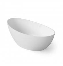Dea Design Elegant Ванна 160x80x55см., отдельностоящая, Solid Surface, цвет: White №18. DD8643 1600 18