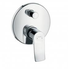 Hansgrohe Metris Смеситель для ванны, однорычажный, встраиваемыйй, внешняя часть, цвет: хром. 31493000