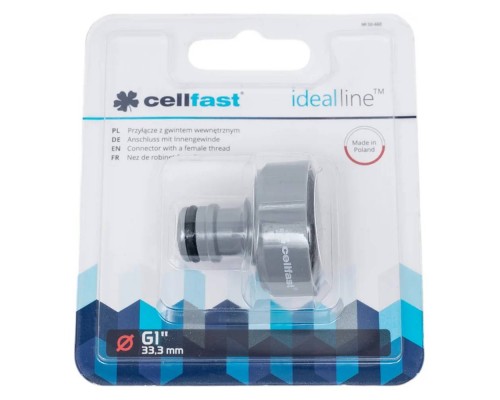 Адаптер с внутренней резьбой Cellfast IDEAL  1" (блистер)