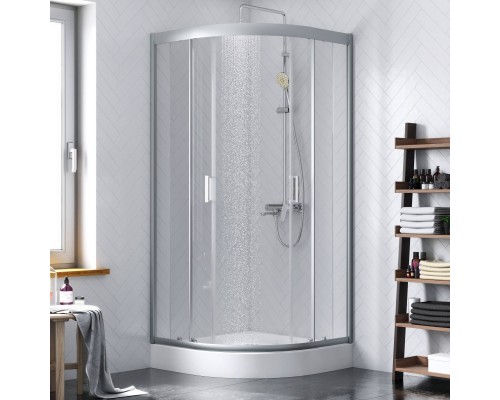 DX35WG-301-090MT Душевое ограждение 90х90 см, без поддона