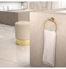 THG Nihal Porcelaine Ivoire Полотенцедержатель-кольцо  18см., подвесной, цвет: Soft gold. U2N-F30-504N