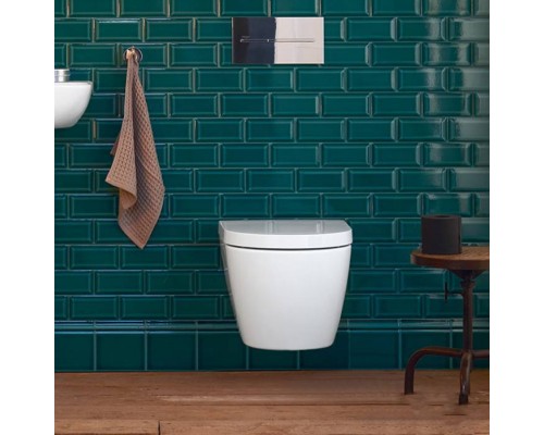 Duravit ME by Starck Унитаз подвесной 48х37см, Compact Rimless без смывного края, с вертикальным смывом, вкл. крепление Durafix, 4,5л. с HygieneGlaze. 2530092000