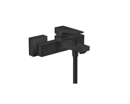 Hansgrohe Metropol Смеситель для ванны настенный, излив 180мм, цвет: черный матовый. 32540670 Hansgrohe Metropol Смеситель для ванны настенный, излив 180мм, цвет: черный матовый. 32540670