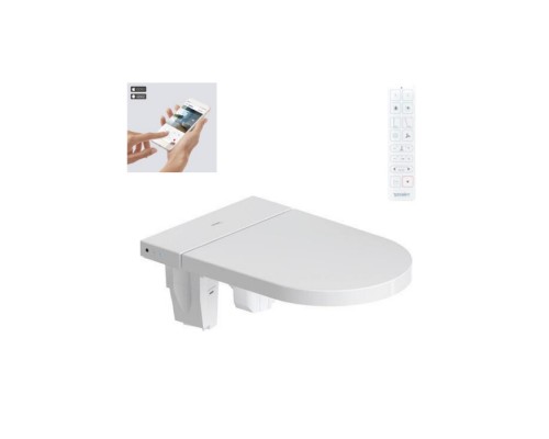 Duravit SensoWash Starck f Plus Сиденье для унитаза 37.8x57.3x21.8см., с душем, SoftClose, цвет: белый. 612000012002320 Duravit SensoWash Starck f Plus Сиденье для унитаза 37.8x57.3x21.8см., с душем, SoftClose, цвет: белый. 612000012002320