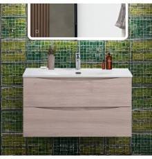 Тумба под раковину BelBagno Marino-cer-n 90 подвесная, rovere grigio