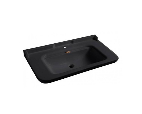 Kerasan Waldorf Раковина 120х55 см, 1 отв., керамическая, цвет: черный/золото. 811391oro,  4144K4 nero/cr *1