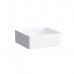 Laufen Living Square Раковина накладная 36x36x13см., без отв., без перелива, цвет: белый. 8.1143.3.000.112.1