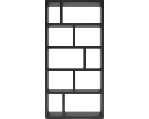 Стеллаж Riddle Kalm черное дерево
