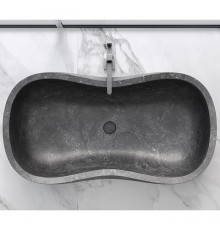 Dea Design Marble Milano Ванна 170х91.2х52.5см., отдельностоящая, мрамор, цвет: Stone D Avola. DD1560 1700 SA