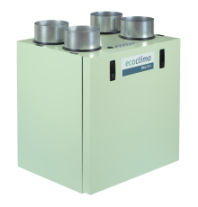 Вертикальная приточно-вытяжная установка с роторным рекуператором Ecoclima Pro Vent ECT PV-R 550-E1.0-R-4-Z Pro