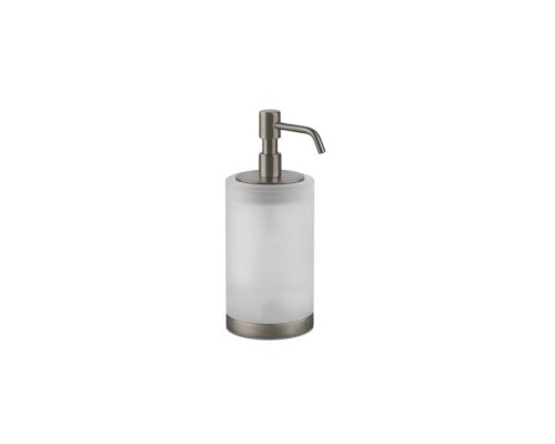 Gessi Emporio Accessories Дозатор для жидкого мыла, настольный, цвет: Finox Brushed Nickell. 38839#149 Gessi Emporio Accessories Дозатор для жидкого мыла, настольный, цвет: Finox Brushed Nickell. 38839#149