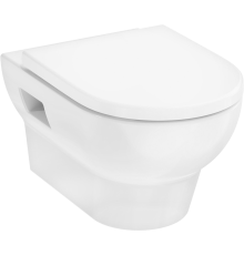 Унитаз подвесной Hansgrohe GladeLake S безободковый, с микролифтом
