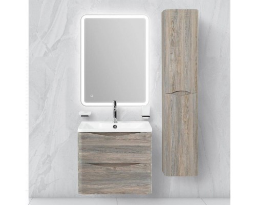 Мебель для ванной комнаты BelBagno Acqua 70 подвесная, pino scania