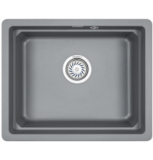 Мойка кухонная Granula Kitchen Space 5501U, алюминиум