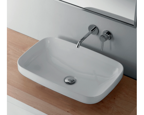 Kerasan Tribeca Раковина 60х38 см, без отв., цвет: белый. 514301 Kerasan Tribeca Раковина 60х38 см, без отв., цвет: белый. 514301