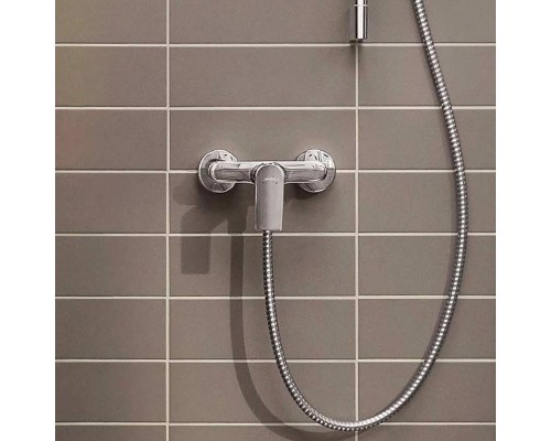 Hansgrohe Rebris E Смеситель для душа, настенный, цвет: хром. 72650000 Hansgrohe Rebris E Смеситель для душа, настенный, цвет: хром. 72650000